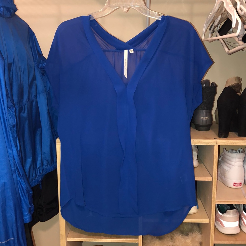 Blue blouse